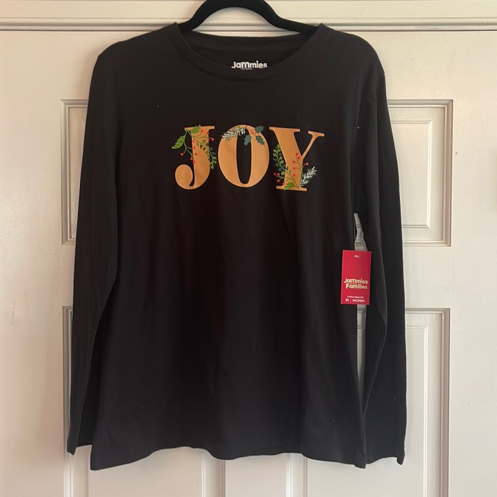 Pj top- green and gold, jammies for your families nwt